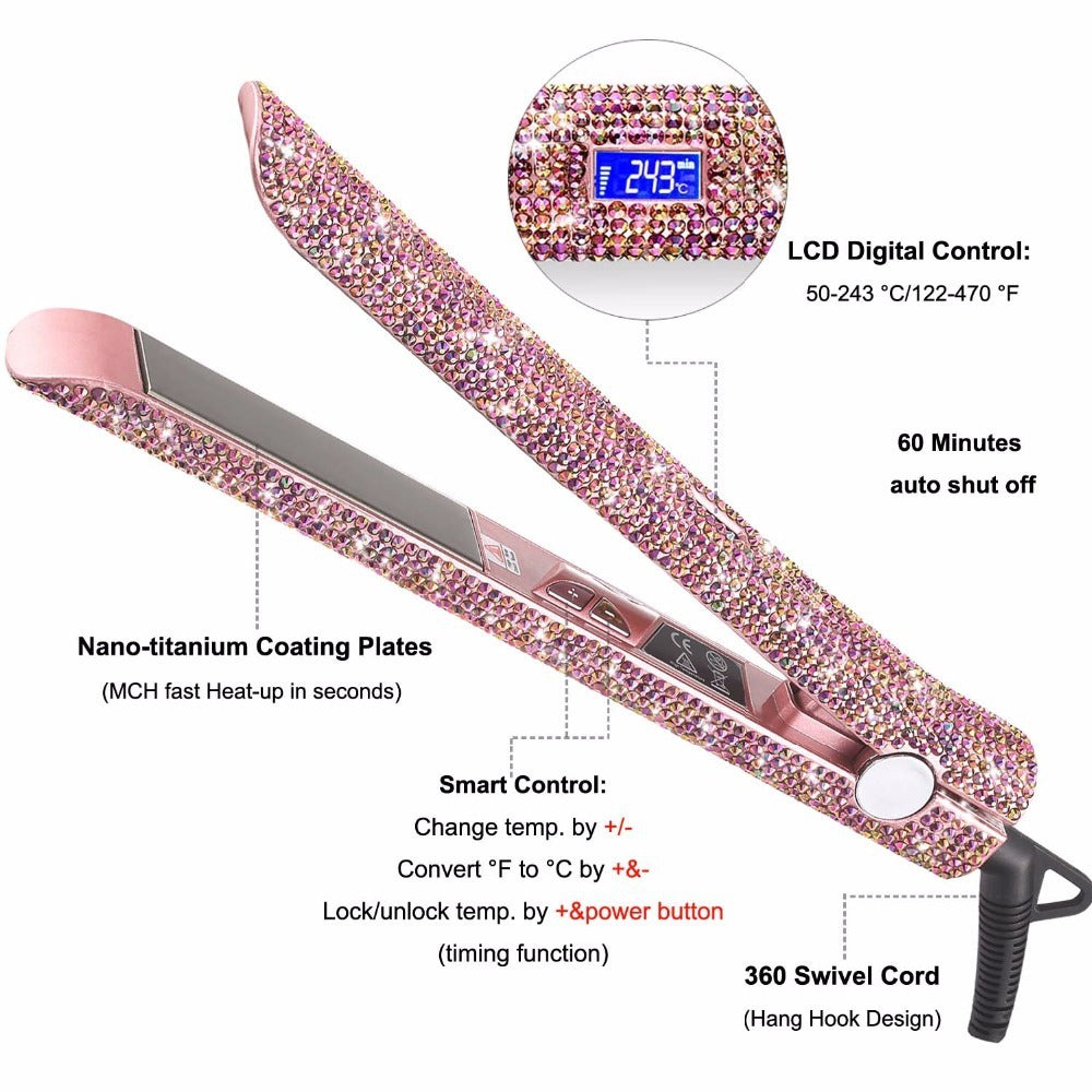 YAYO Professional Glitter Hair Flat Iron - Yayo