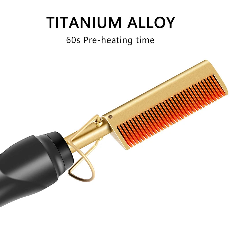 2 in 1 Electric Hot Heating Comb - Yayo