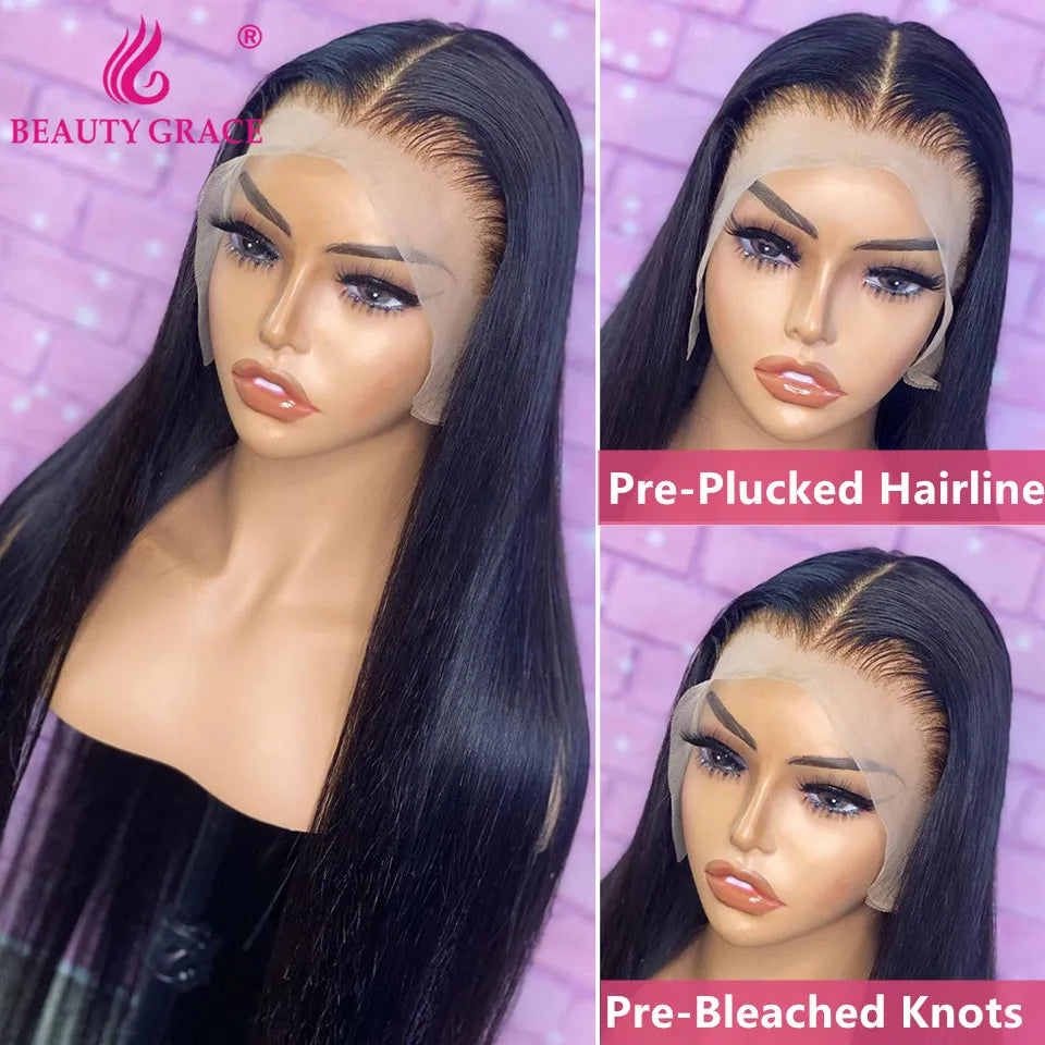 YAYO Brazilian Straight Human Hair Wig HD 13X4 - Yayo